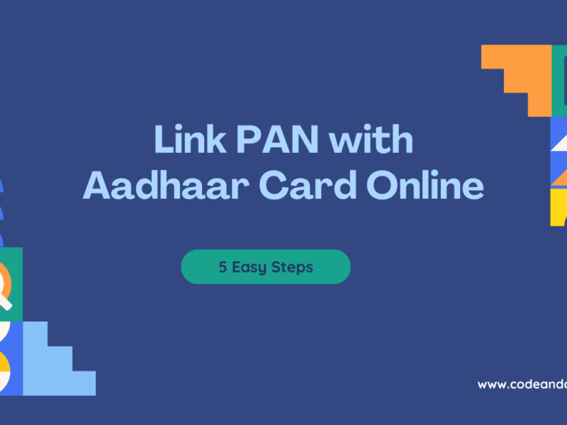 Link PAN with Aadhaar Card Online